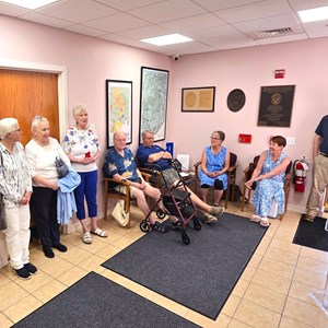 Quaker Exhibit Opening Wrightstown Township 250721.06