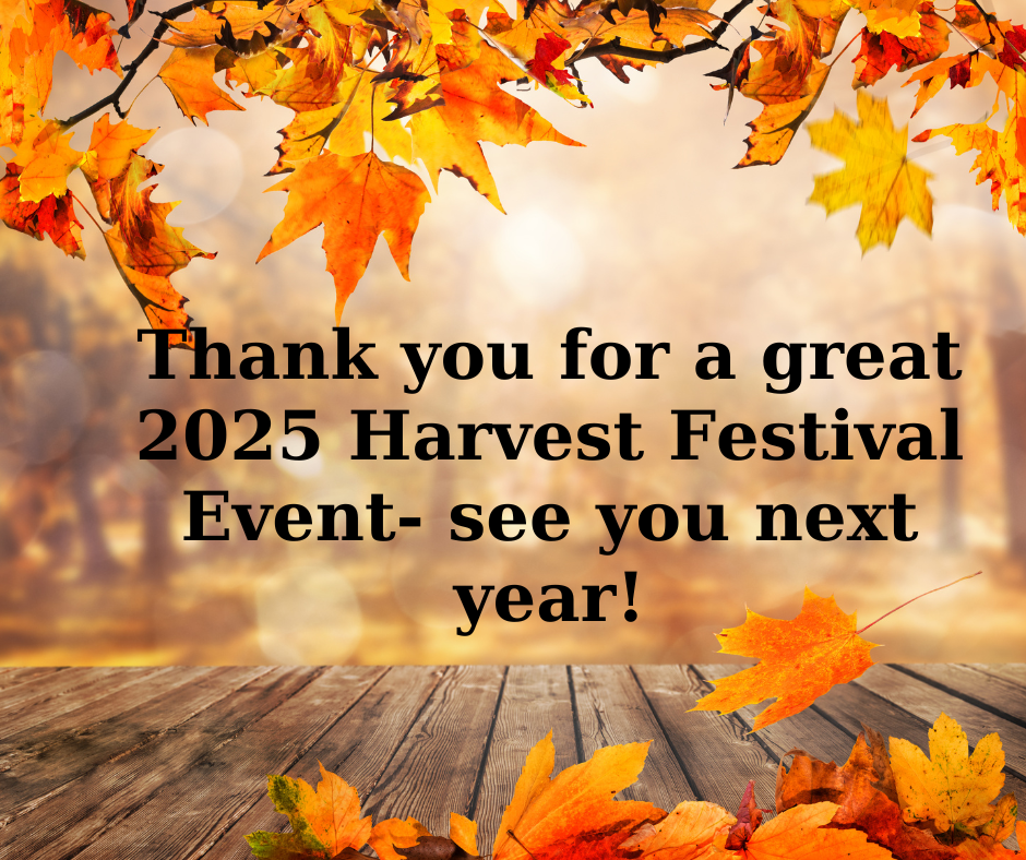 Harvest Fest 2025- Thank you to the Sponsors and all of the Volunteers!