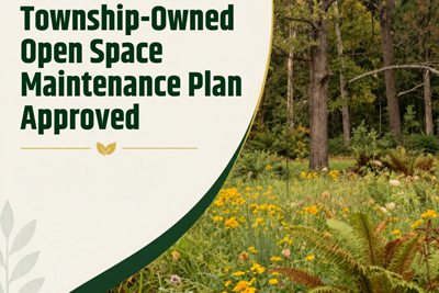 Open Space Maintenance Plan Approved!